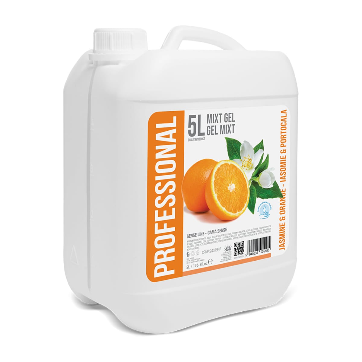 Professional sapun lichid 5l jasmine & orange - imagine 1