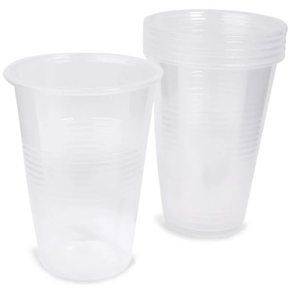 Pahare c500 transparente 40/set - imagine 1