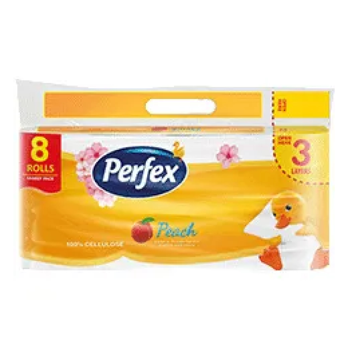 Hig perfex 3str peach 8/set 116foi cod 50676 - imagine 1