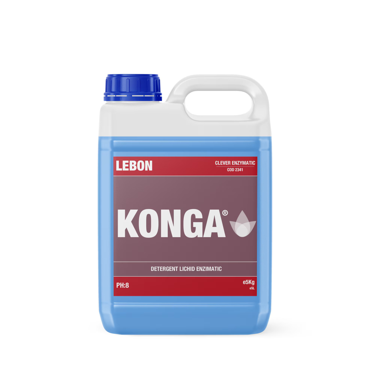Konga clever detergent lichid pentru rufe 5l fresh de munte - imagine 1