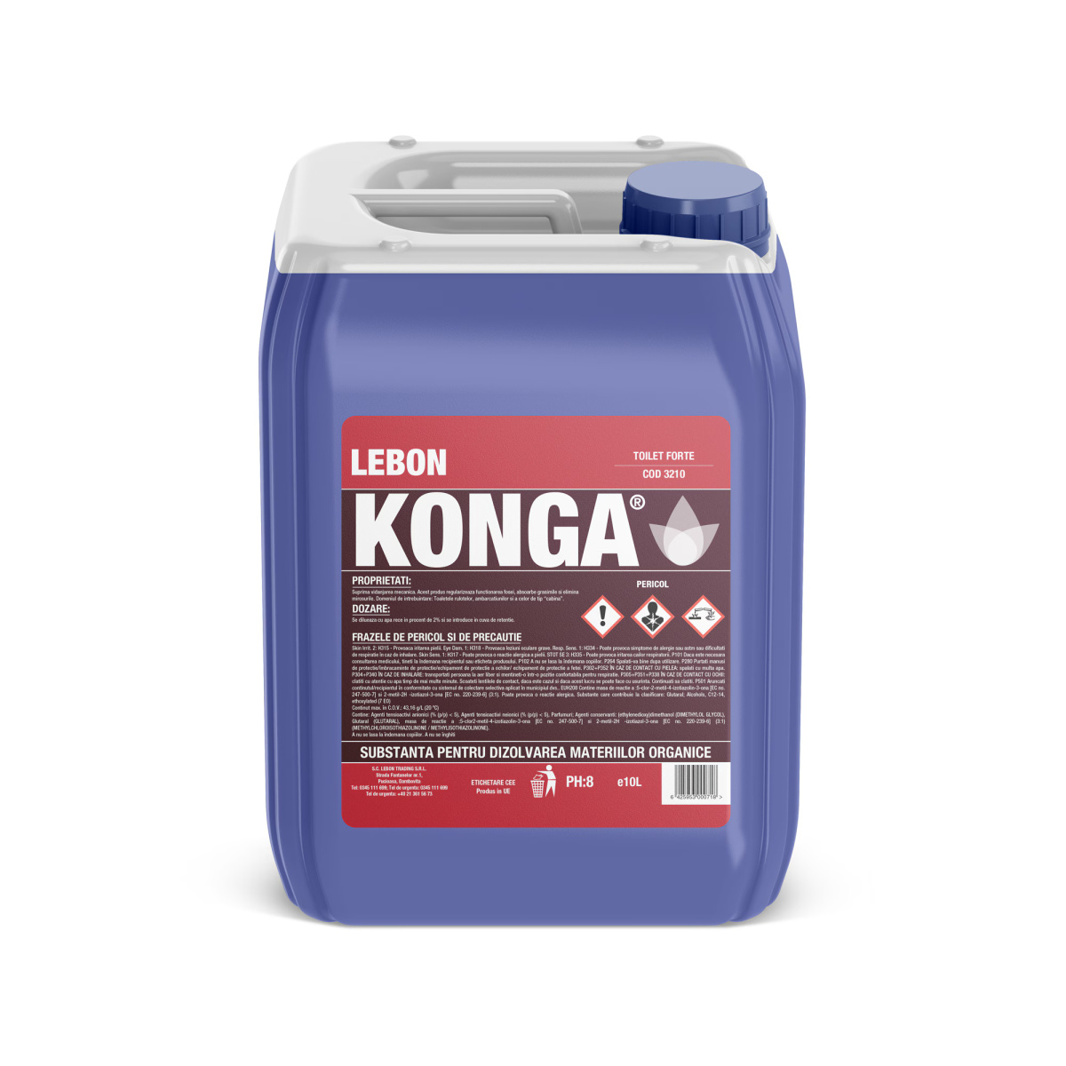 Konga toilet forte 10l (fose) - imagine 1