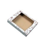 Cutii patiserie pretiparite 100 buc/set alb 355x260x70 mm