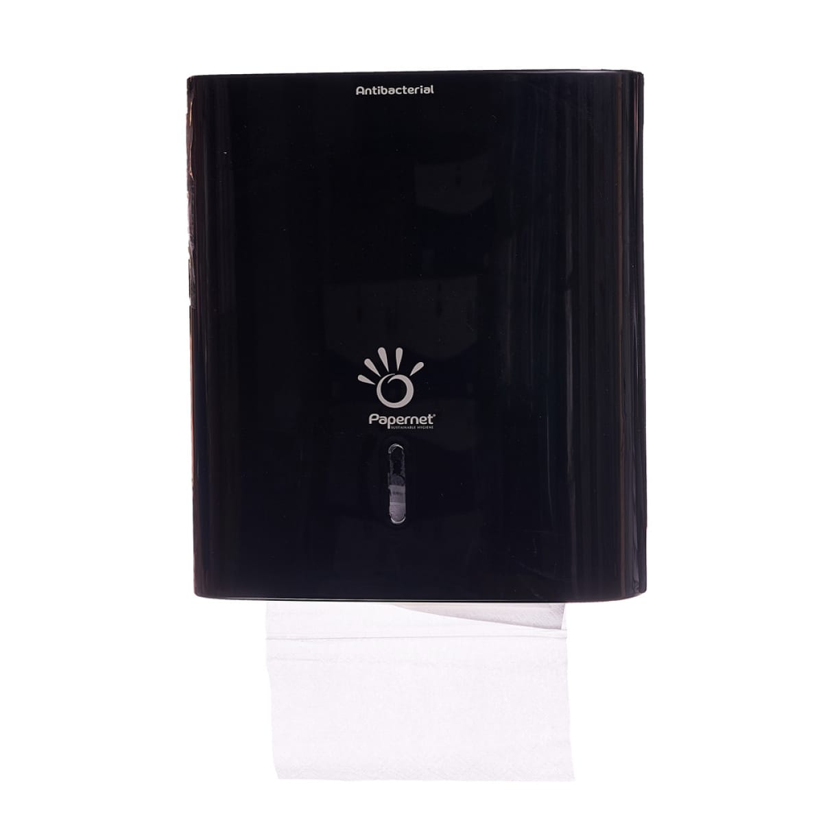 Dispenser prosop pliat zz "negru" papernet - imagine 1