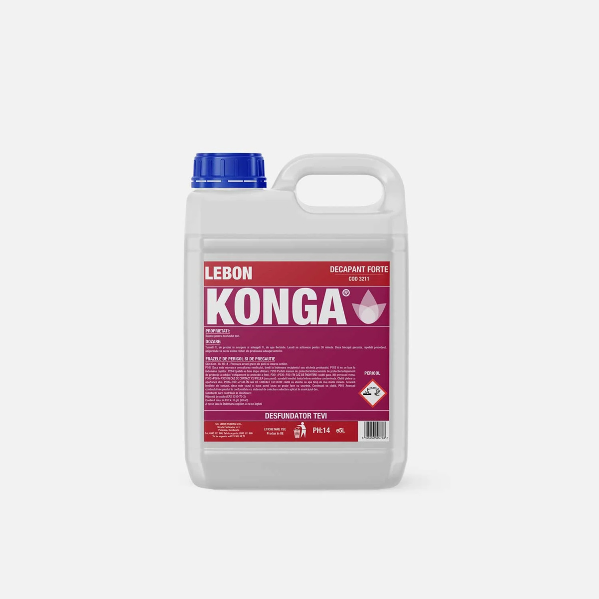 Konga decapant forte 5kg - imagine 1