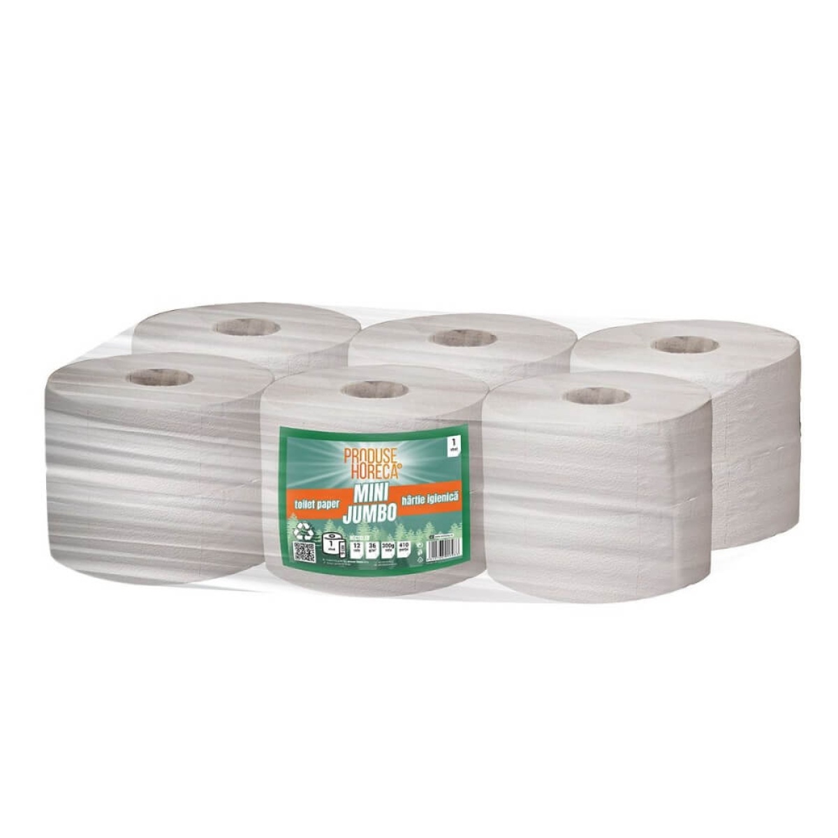 Hig. mini jumbo 1str. natur (12/set) 300g - imagine 1