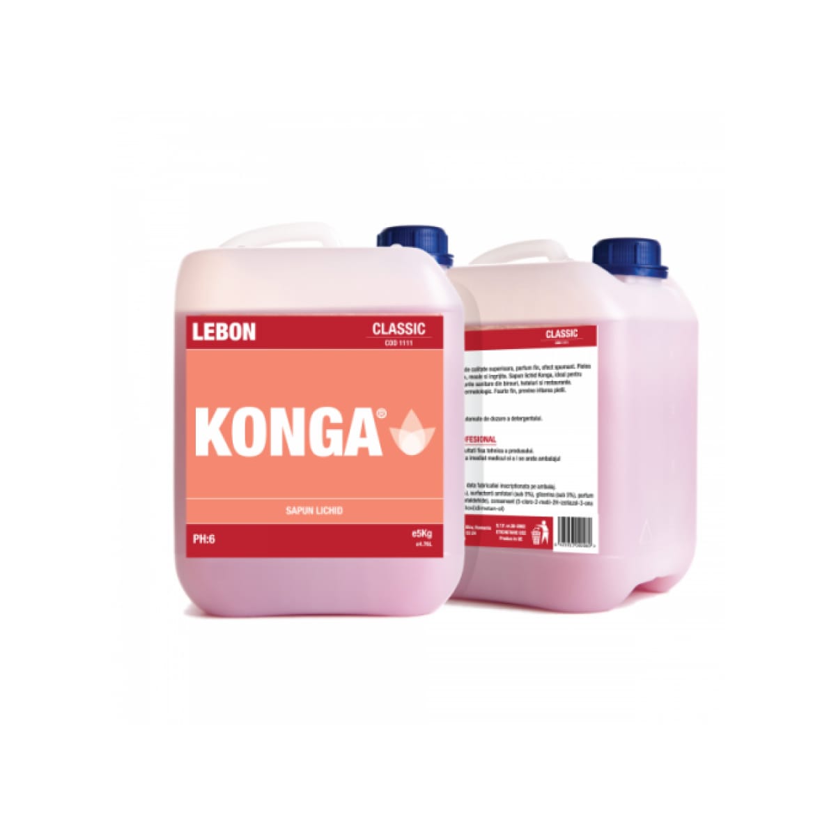 Konga classic sapun lic. floral 5kg - imagine 1