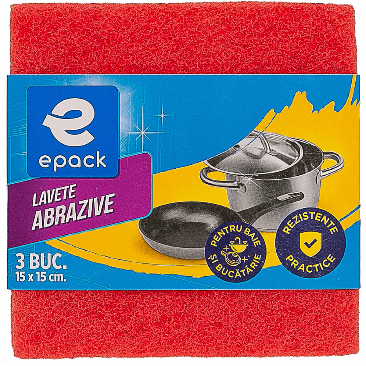 Lavete abrazive 3/set epack - imagine 1