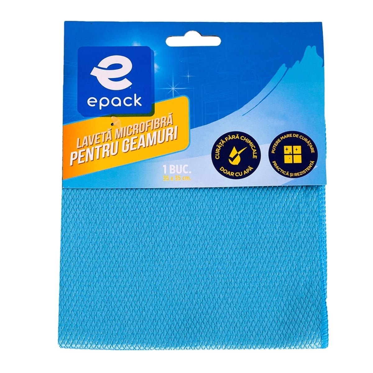 Lavete microfibra geam "epack" - imagine 1