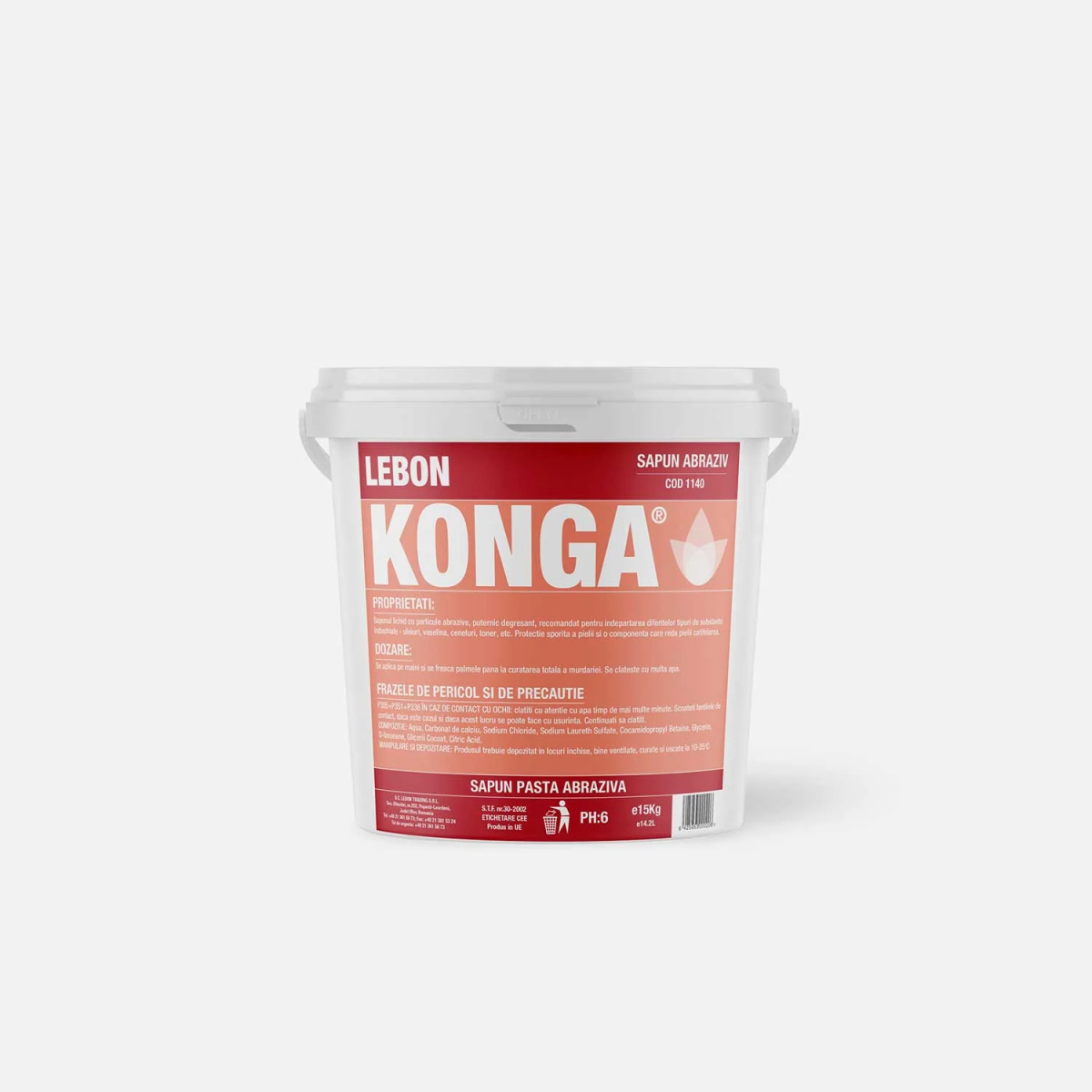 Konga sapun abraziv mecanici 5kg - imagine 1