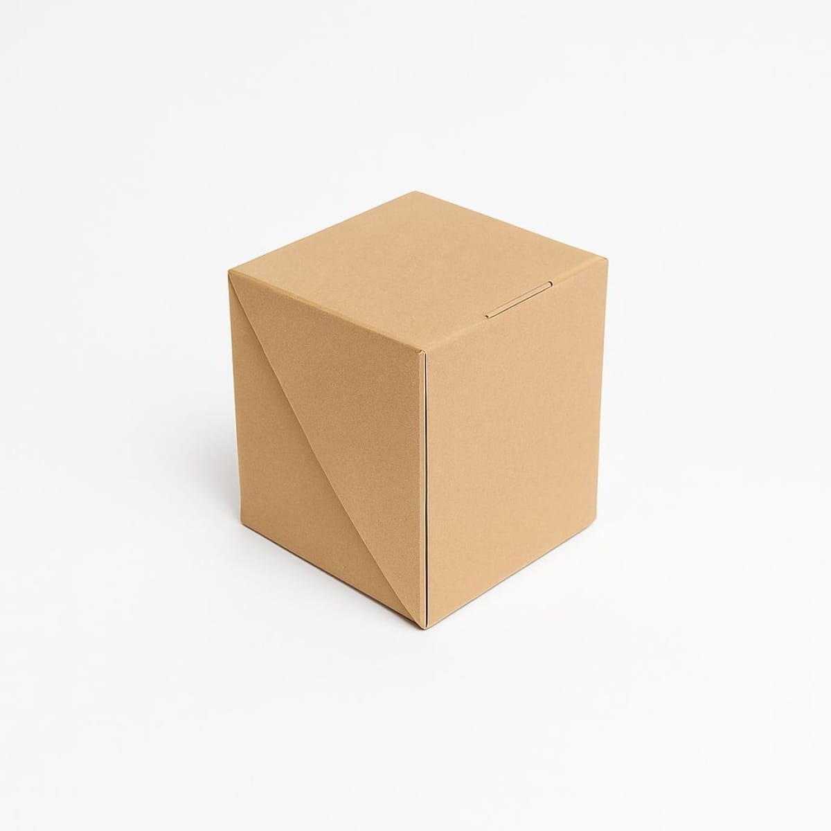 Cutie burger  100 buc/set natur 130x130x160 mm - imagine 1
