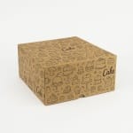 CUTII TORT GENERIC CT3* 25 BUC/SET NATUR 300x300x120