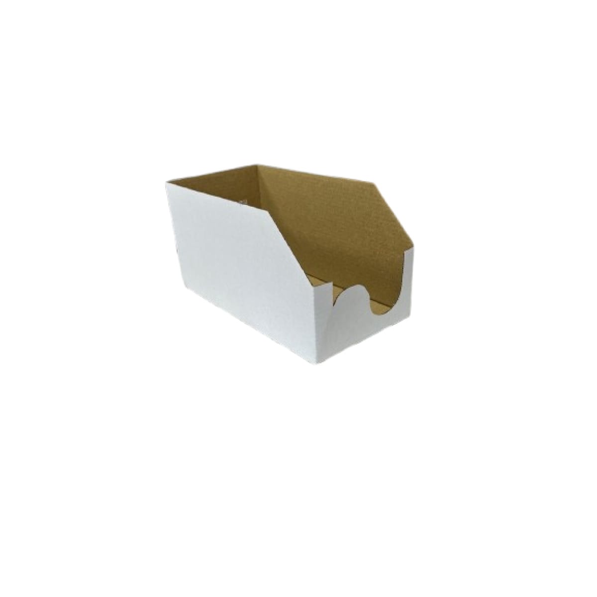 Cutii cu display 100 buc/set alb 205X105X105 mm - imagine 1