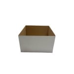 Tavita cu preformare 100 buc/set alb 174x174x100 mm