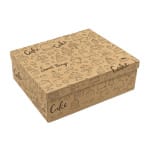 CUTII TORT GENERIC CT9 25 BUC/SET NATUR 610x510x160