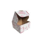 Cutie autoformare 100 buc/set alb pretiparit 100x100x60 mm - imagine 2