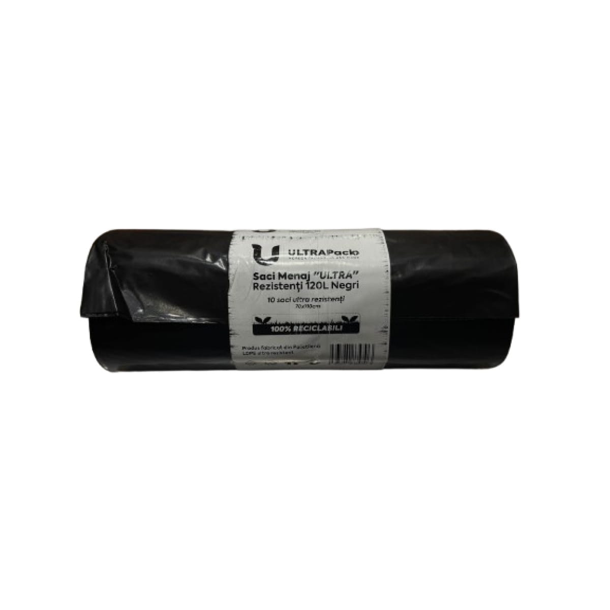 Saci menaj "ultra" rezistenti 120l (10/set) negri - imagine 1