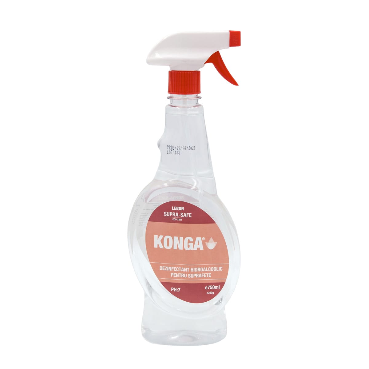 Konga supra safe dezinfectant hidroalcoolic **750ml** - imagine 1