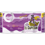 Hig el capitan 3str 8 set 115foi lavanda - Hârtie Igienică Lavandă 3 Straturi