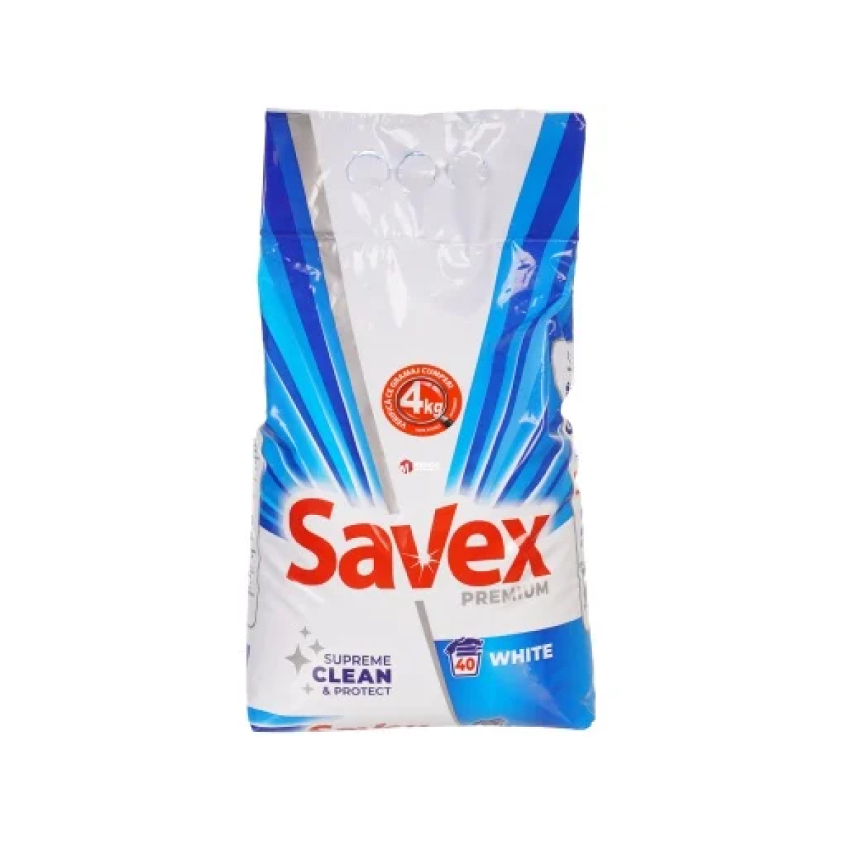 Savex 4 kg powerzyme 2in1 white - imagine 1
