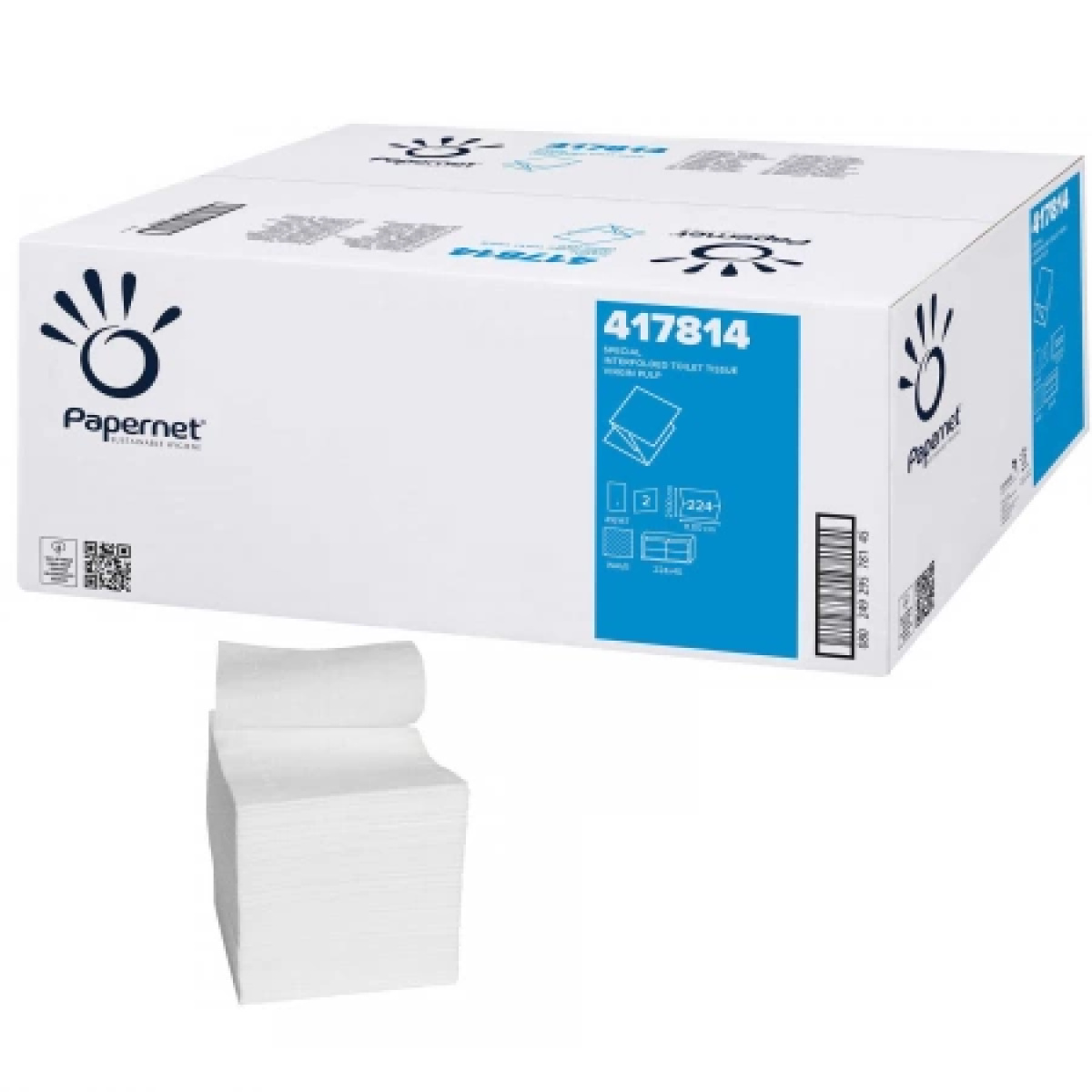 Hig bulk alba 2str 11x21cm 224foi*40/bax 407571 - imagine 1