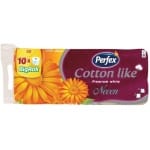 Hig perfex cotton like mic 3str 10 set 140foi galbenele - Hârtie Igienică Galbenă 3 Straturi