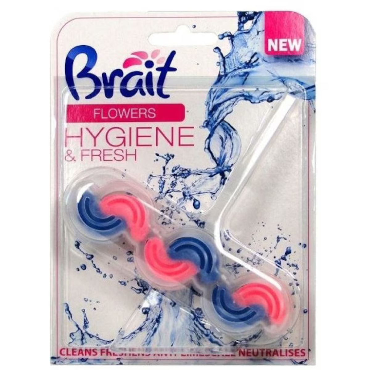 Brait wc hygiene&fresh flowers 45g - imagine 1