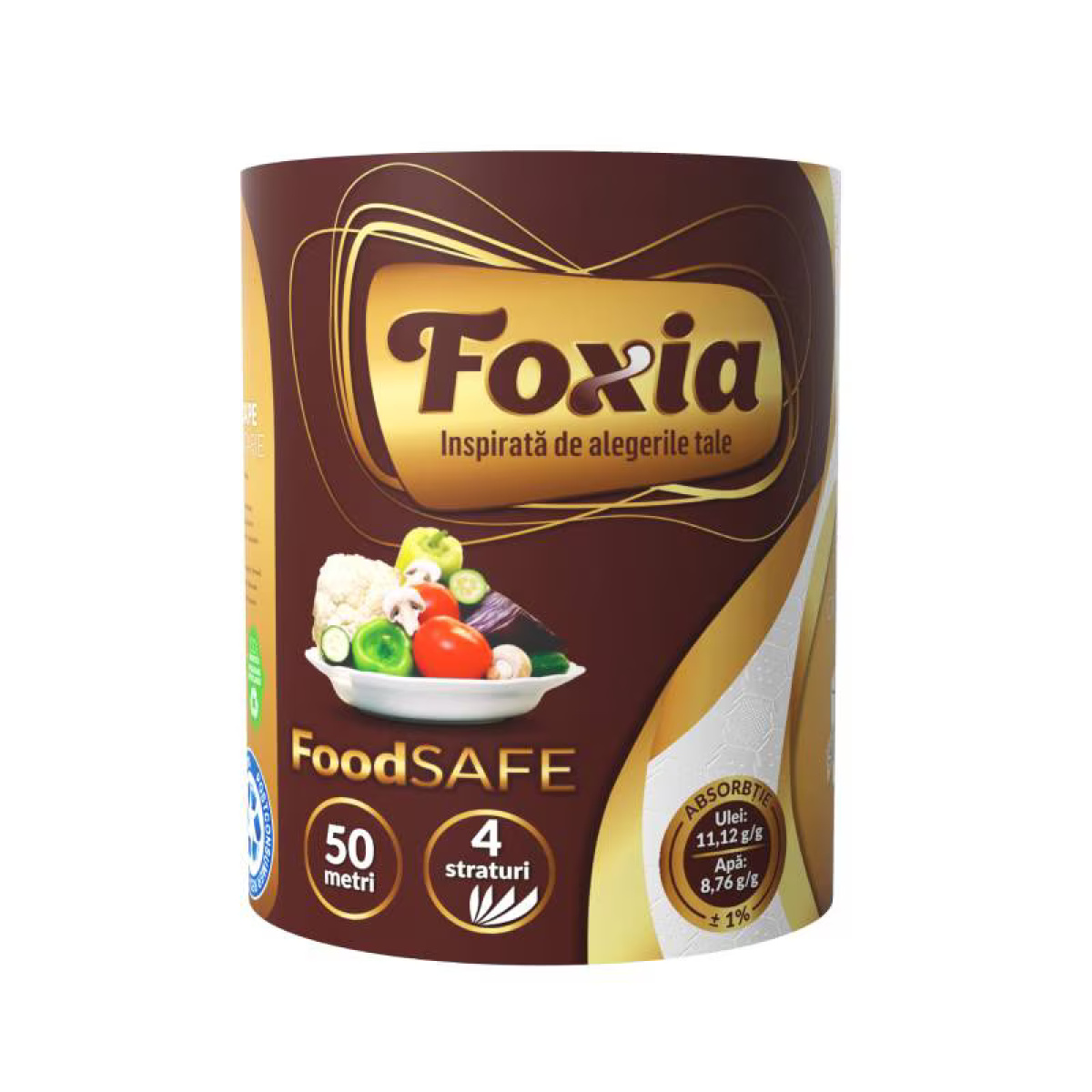 Rola hartie "foxia" 4str 50m - imagine 1