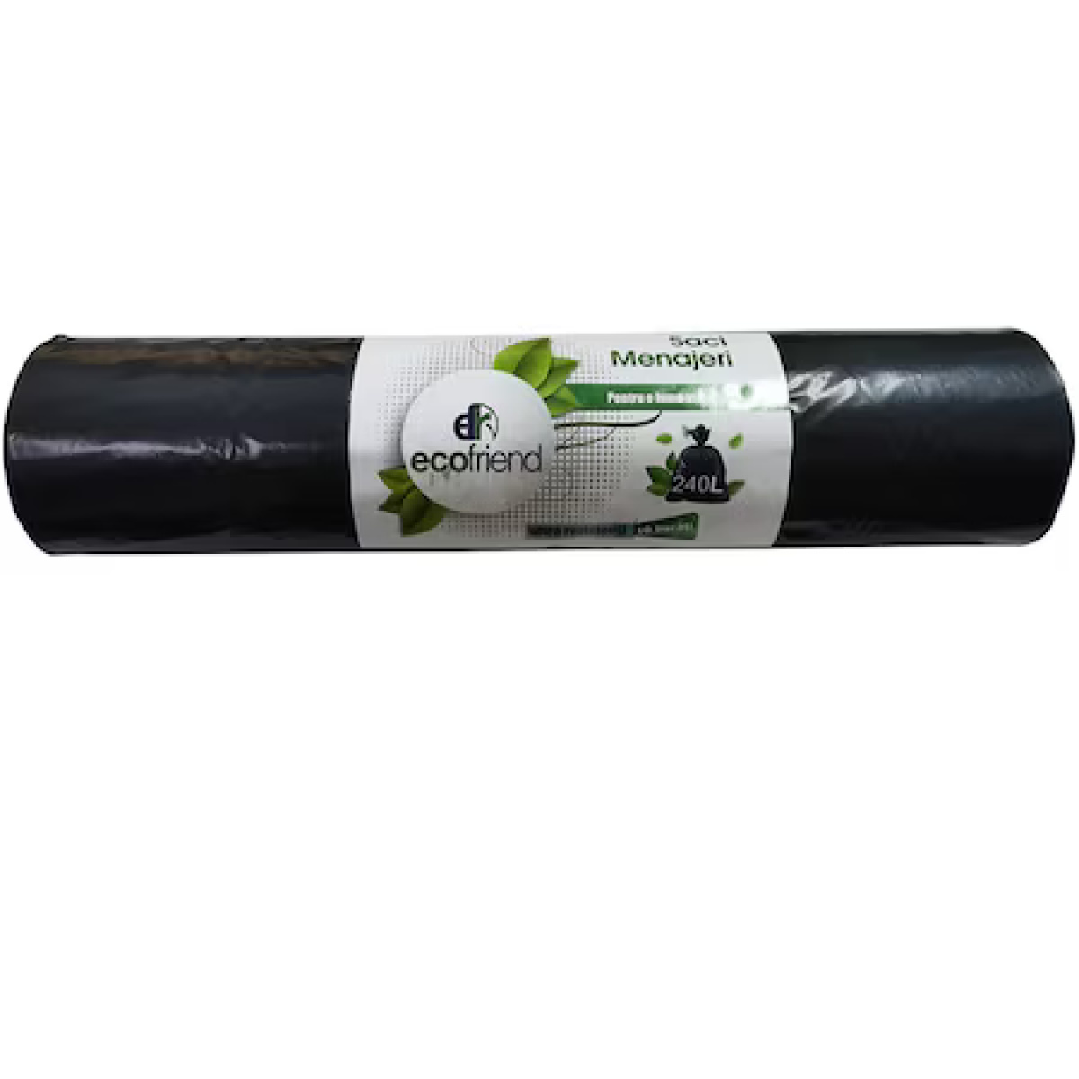 Saci menaj "ecofriend" 240l (10/set) negri - imagine 1