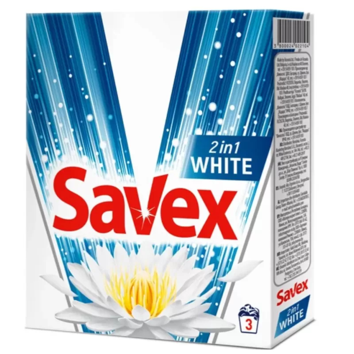 Savex auto 300 gr. 2in1 white - imagine 1
