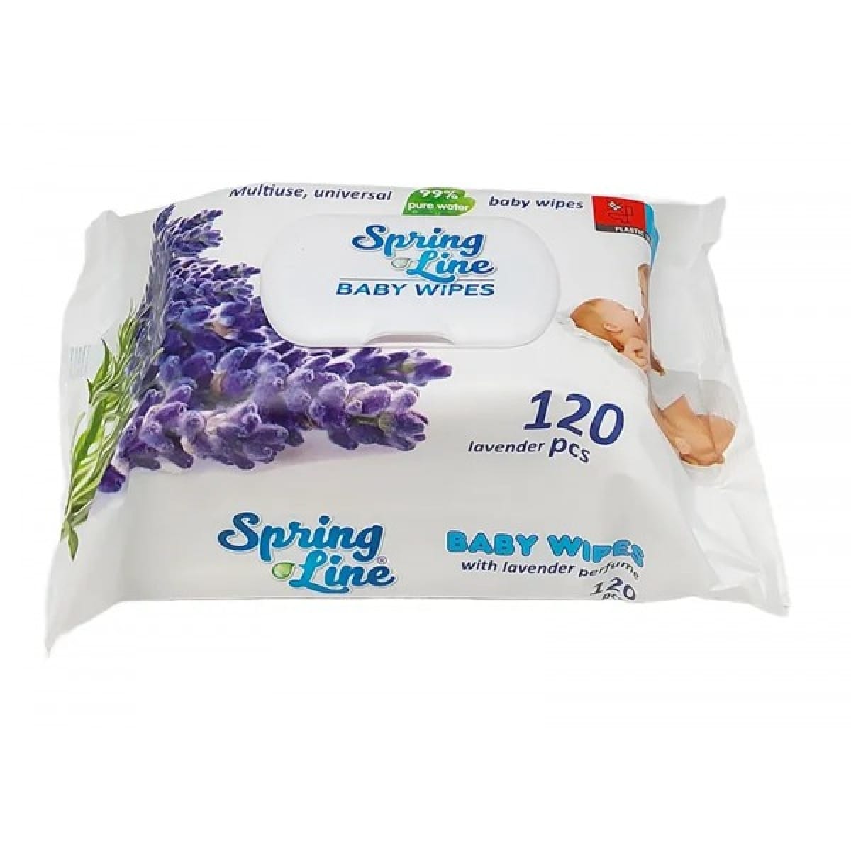 Serv. umede spring line baby (120) + cap. - imagine 1