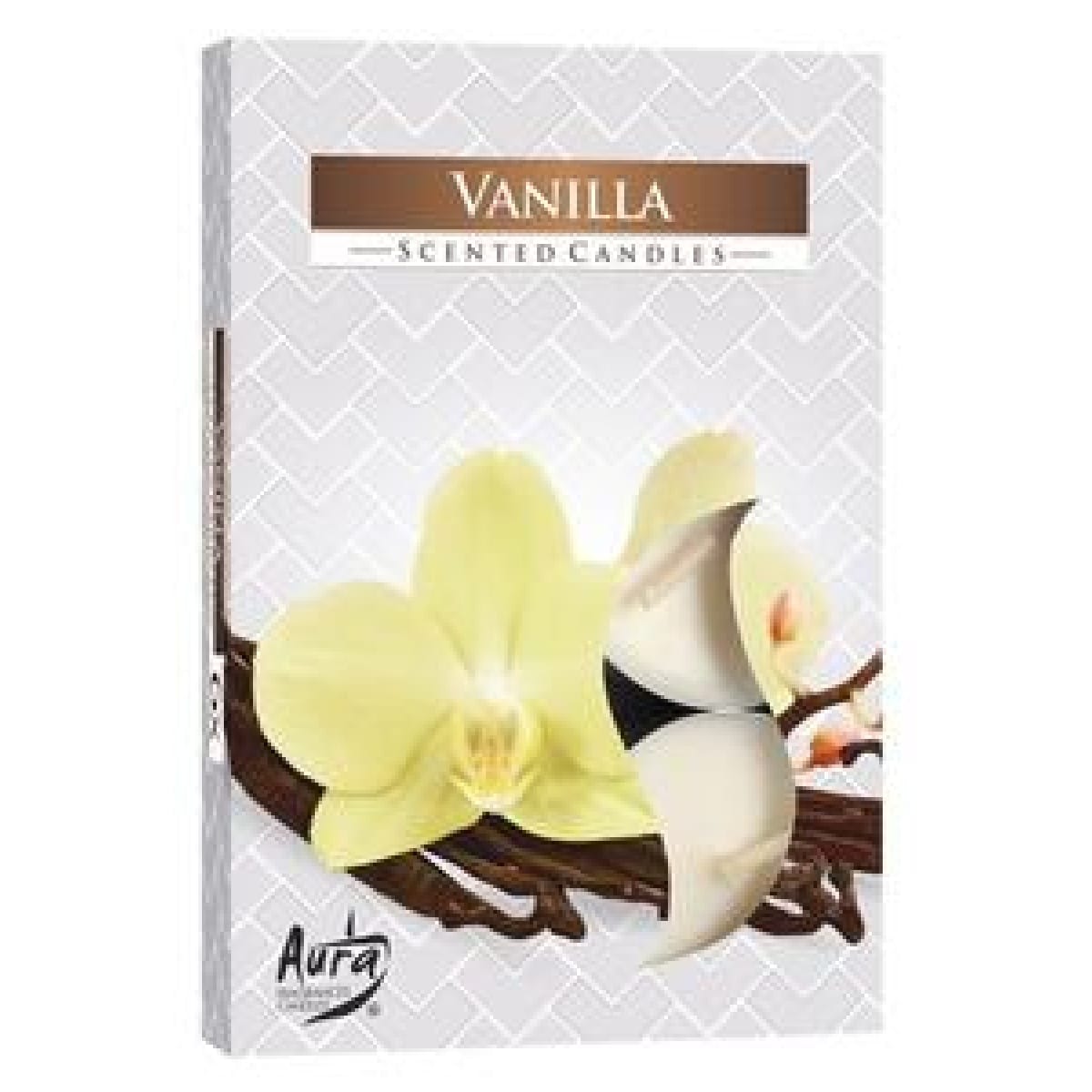 Lumanari pastila parfumata ''VANILLA'' 6/set - imagine 1