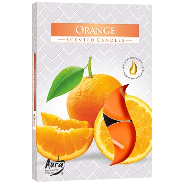 Lumanari pastila parfumata ''ORANGE '' 6/set