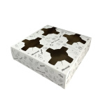 Suport pahar carton urban x4 100 buc set - Suport Pahare Carton 100 Buc