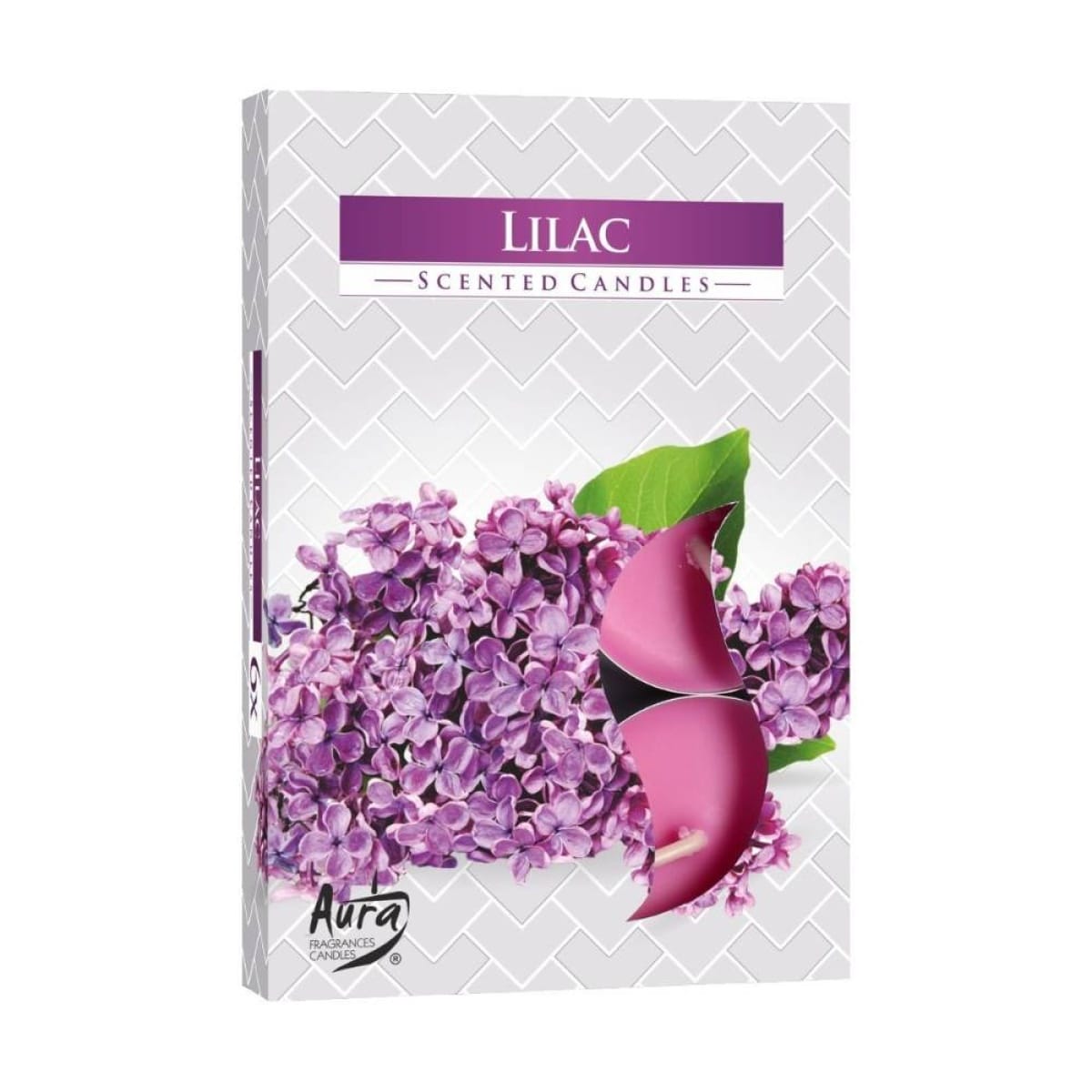 Lumanari pastila parfumata ''LILIAC  '' 6/set - imagine 1