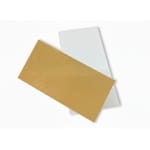 Plansete tort P11 435x335 mm albe/aurii 25 buc/set