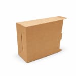 Cutii cu preformare 100 buc set natur 200x100x175 mm - Cutii Preformare Naturale 100 Buc 175 mm - imagine 3