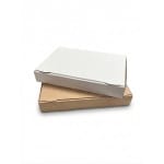 Cutie autoformare 100 buc set alb 228x158x35 mm - Cutii Autoformare Alb 100 BUC - imagine 2