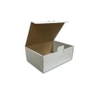Cutie autoformare 100 buc set alb 225x170x90mm - Cutii Autoformare Alb 100 BUC 90mm - imagine 2