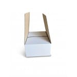 CUTII CLASICE CO5 BAX 50 BUC SET ALB 300X200X115 MM - Cutii Clasice Alb 50 BUC 115 MM - imagine 2