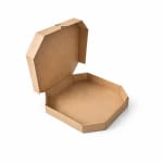 CUTII PIZZA TESITA 100 SET NATUR 240X240X35 - Cutii Pizza Natur 240x240 - imagine 3