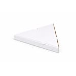 Cutie triunghi pizza 260x230x30 alb 100 buc set - Cutie Pizza Triunghi 100 Buc - imagine 2