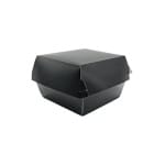 Cutie hamburger box mare 100 set negru - Cutie Hamburger Mare Neagră - imagine 2