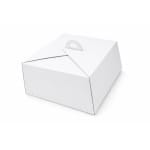 CUTII TORT CT 1/2 25 BUC/SET ALB 200x200x145 - imagine 3