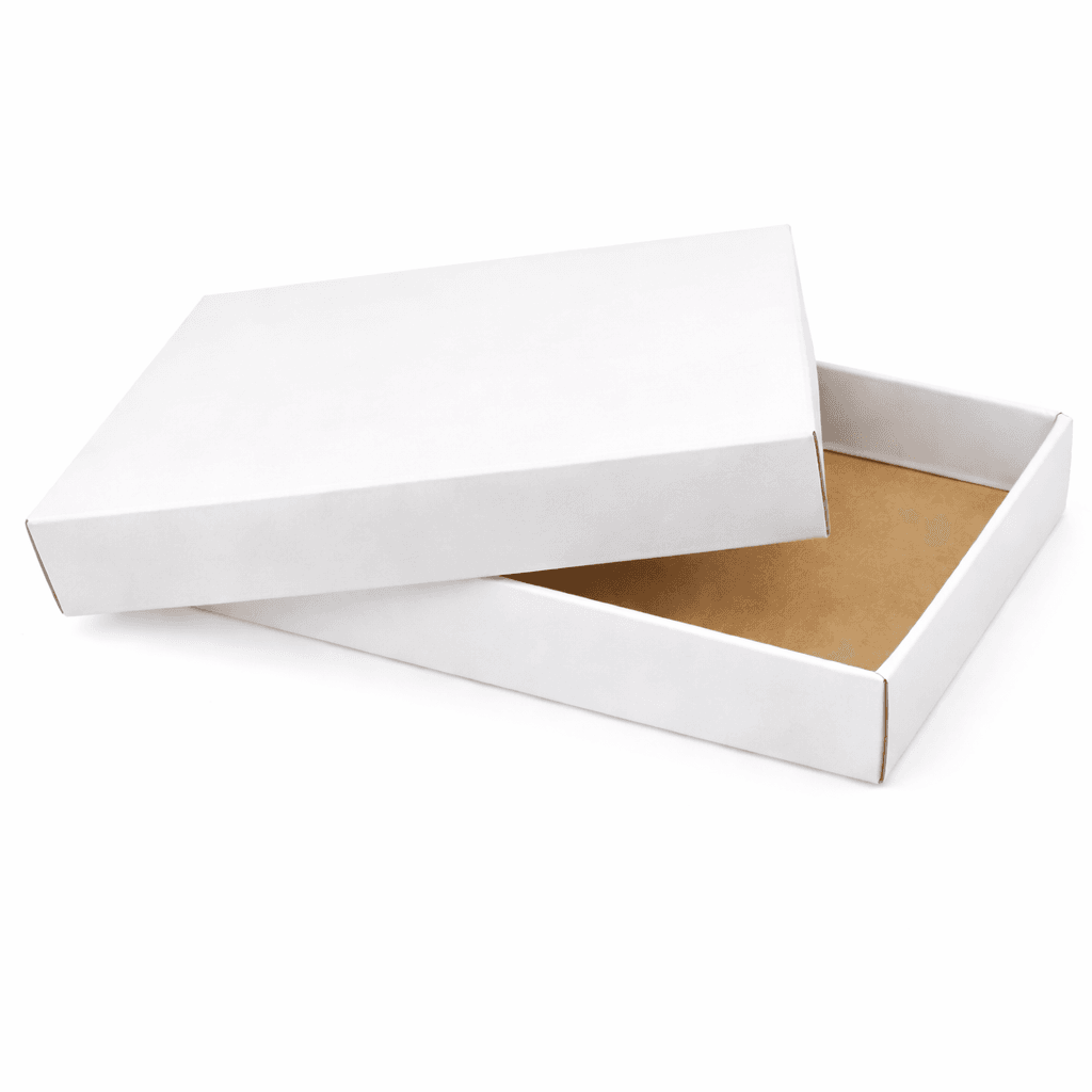 d4b4ba07-85b1-4259-9195-44fd913f6bc0 Cutie cu capac detasabil 100 buc/set alb 440X325X65 mm - imagine 1
