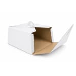 CUTII TORT CT 1/2 25 BUC/SET ALB 200x200x145 - imagine 2