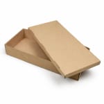 Cutie cu capac detasabil 100 buc/set natur 455X200X70 mm - imagine 2
