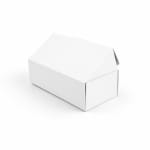 Cutie meniu 100 buc/set alb 220x110x70 - imagine 2