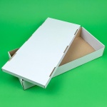 Cutie cu capac detasabil 100 buc/set alb 455X200X70 mm - imagine 2
