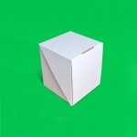 Cutie burger  100 buc/set folie 130x130x160 mm - imagine 2