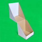 Cutie burger  100 buc/set alb 130x130x160 mm - imagine 3